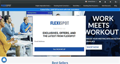 Desktop Screenshot of flexispot.com
